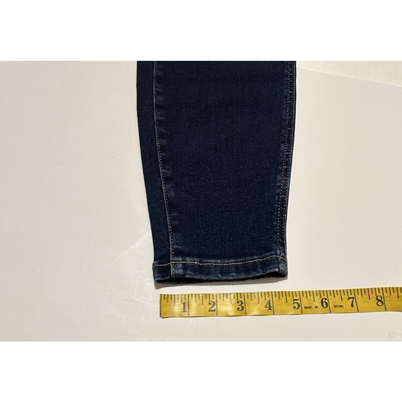 M Jeans By Maurices Mid-Rise Jegging Womens 18W BLUE Distressed Jegging NWT NEW - Picture 13 of 16